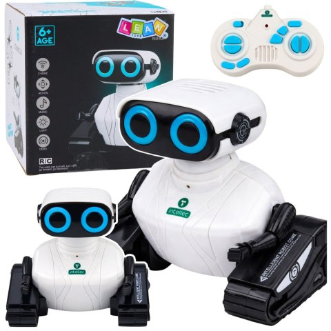 Inteligentny Robot Na Gąsienicach Zdalnie Sterowany RC Tańczy Porusza Się LEAN Toys