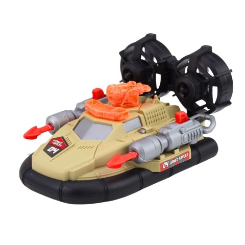 Zestaw Militarny Wojskowy Helikopter Czołg Poduszkowiec Żołnierz Baza LEAN Toys