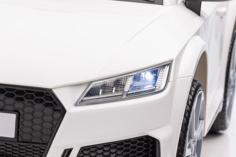 Pojazd Na Akumulator Audi TT RS Białe LEAN CARS