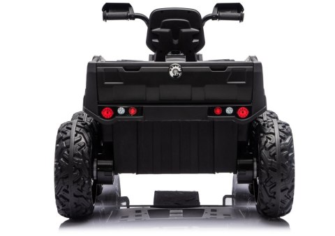 Quad Na Akumulator ATV 6 Kół Z Przyczepką JC606 24V 4x4 Czerwony LEAN CARS