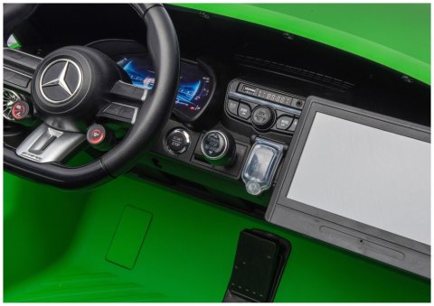 Auto Na Akumulator Mercedes GT63 AMG DK-GT63 24V Matowy Zielony LEAN CARS