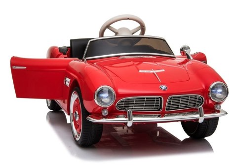 Auto na Akumulator BMW Retro Czerwone Lakierowane LEAN CARS