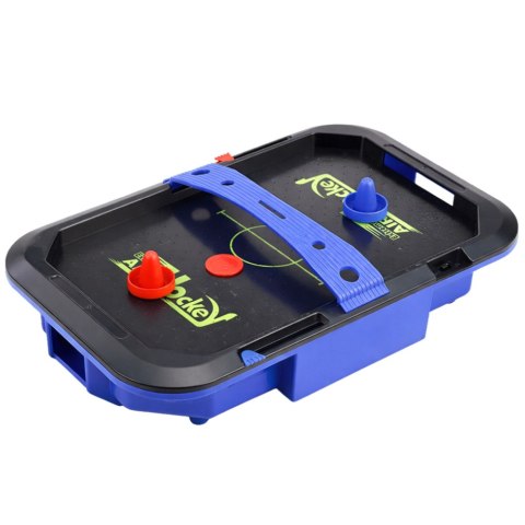 Stół Air Hockey Stołowy Gra Zręcznościowa Dla Dzieci Krążki 43x26 cm LEAN Toys