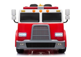 Wóz Strażacki na Akumulator Czerwony Dla Dzieci Pilot LL911 LEAN CARS