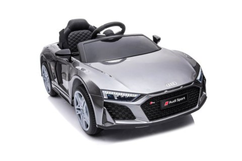 Auto Na Akumulator Audi R8 Lift A300 Srebrne LEAN CARS