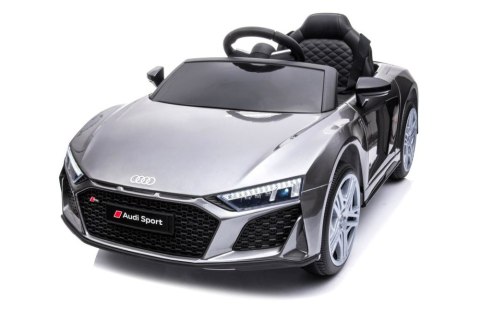 Auto Na Akumulator Audi R8 Lift A300 Srebrne LEAN CARS