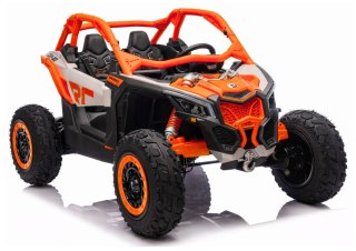 Auto Na Akumulator Maverick CAN-AM Turbo RS STRONG AIR Pomarańczowe LEAN CARS