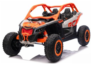 Auto Na Akumulator Maverick CAN-AM Turbo RS STRONG AIR Pomarańczowe LEAN CARS