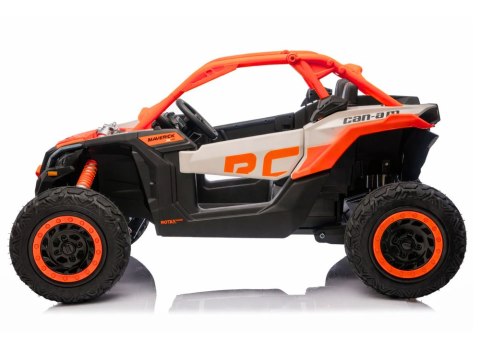 Auto Na Akumulator Maverick CAN-AM Turbo RS STRONG AIR Pomarańczowe LEAN CARS