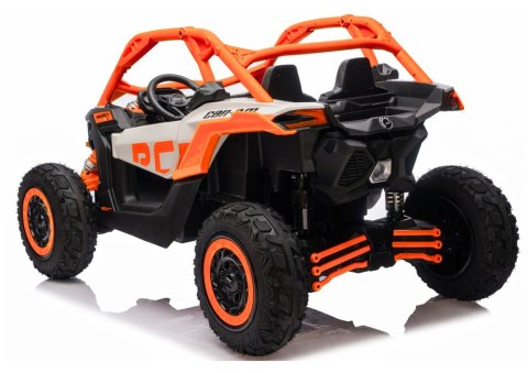 Auto Na Akumulator Maverick CAN-AM Turbo RS STRONG AIR Pomarańczowe LEAN CARS
