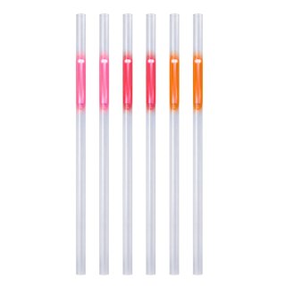Słomki Patyczki Fluorescencyjne Świecące W Ciemności Neon Stick 6szt. LEAN TOYS