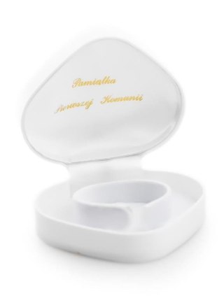 Prezentowe pudełko na zegarek - serce - komunia Inny