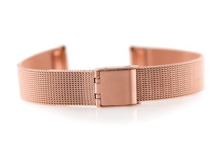 Bransoleta 301RG - siatka HQ - rosegold - 14mm Inny