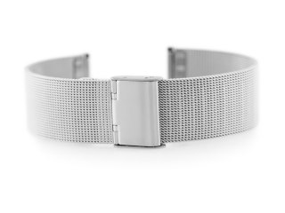 Bransoleta 301S - siatka HQ - srebrna - 22mm Inny