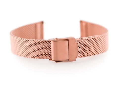 Bransoleta 302RG - siatka HQ - rosegold - 14mm Inny