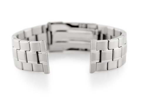 Bransoleta 606S - stalowa HQ - srebrna - 22mm Inny