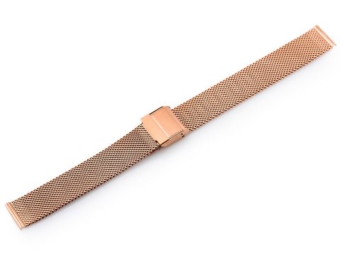 Bransoleta Pacific M6 - siatka HQ - rosegold 14mm Pacific
