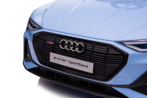 Auto Na Akumulator Audi E- Tron Niebieskie QLS-6688 LEAN CARS