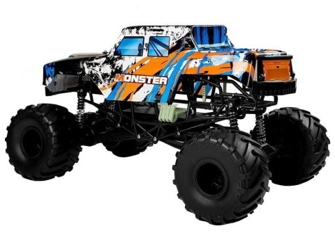 Auto Terenowe Zdalnie Sterowane 2.4G 4x4 Pomarańczowe 57cm LEAN Toys