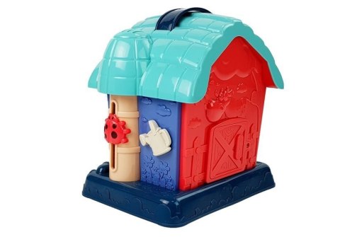 Muzyczna Stodoła Zwierzęta Gospodarstwo Dźwięki Muzyka Różowa LEAN Toys