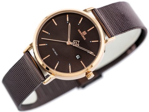 KOMPLET PREZENTOWY 2 ZEGARKÓW (MĘSKI I DAMSKI) NAVIFORCE - NF3008G+L (zn113e) Naviforce