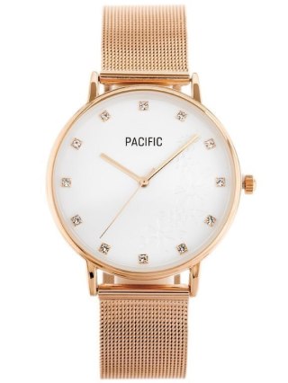 ZEGAREK DAMSKI PACIFIC X6183 - rosegold (zy670c) Pacific