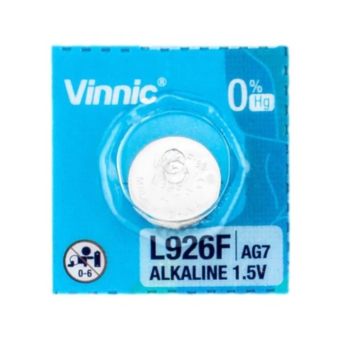 Bateria alkaliczna Vinnic LR926/395/AG7 Inny