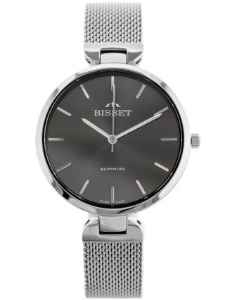 ZEGAREK DAMSKI BISSET BSBF28 (zb583a) - SZAFIROWE SZKŁO Bisset