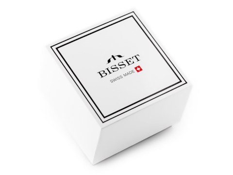 ZEGAREK DAMSKI BISSET BSBF30 (zb578r) - SZAFIROWE SZKŁO Bisset