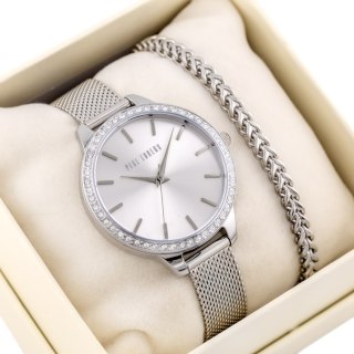 KOMPLET PREZENTOWY DAMSKI PAUL LORENS - Zegarek + bransoletka (zg545f) Paul Lorens