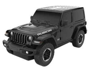 Auto JEEP Wrangler JL Rubicon Zdalnie Sterowany RC Rastar Czarny 1:24 Rastar