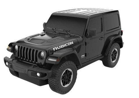 Auto JEEP Wrangler JL Rubicon Zdalnie Sterowany RC Rastar Czarny 1:24 Rastar