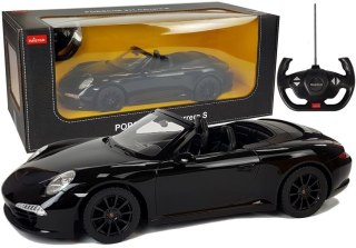 Auto Porsche 911 Carrera S Samochód Zdalnie Sterowane RC Rastar Czarny 1:12 Rastar