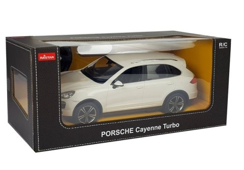 Auto Porsche Cayenne Samochód Zdalnie Sterowane RC Rastar Białe 1:14 Rastar
