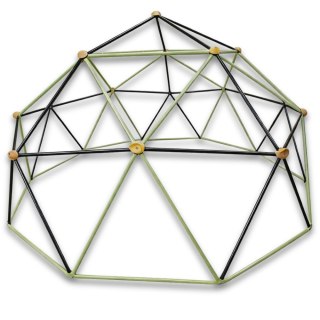 Kopuła Wspinaczkowa Ogrodowa Dla Dzieci Plac Zabaw 300x143 cm 10FT LEAN Toys