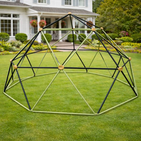 Kopuła Wspinaczkowa Ogrodowa Dla Dzieci Plac Zabaw 370x180 cm 12FT LEAN Toys