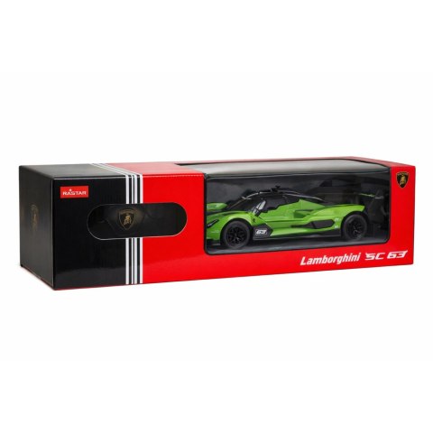Auto Lamborghini SC63 Samochód Zdalnie Sterowany RC Zielony Rastar 1:24 Rastar