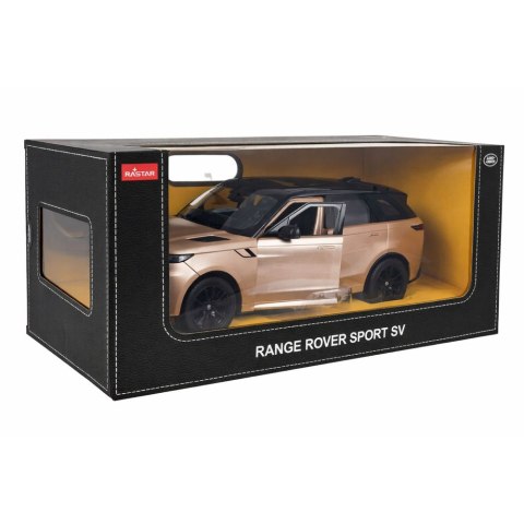 Auto Range Rover Sport SV Zdalnie Sterowane RC Złote Rastar 1:14 Rastar