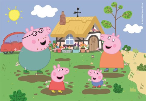 Puzzle 30 Super Color ŚWINKA PEPPA Clementoni 20838 Clementoni