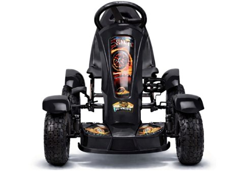 Gokart Na Pedały F618 Czarny LEAN CARS