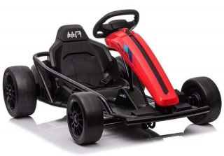 Gokart na Akumulator Drift SX1968 Czerwony LEAN CARS