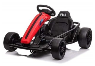 Gokart na Akumulator Drift SX1968 Czerwony LEAN CARS