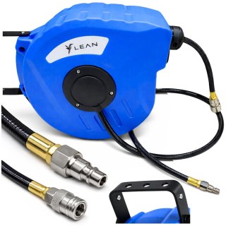 Wąż Pneumatyczny Zwijany Na Bębnie Automatyczny 24 Bar 8x12mm 10m LEAN