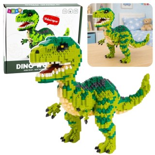 Zestaw Klocki Konstrukcyjne Dinozaur Velociraptor Figurka 3D 1457 el. LEAN Toys