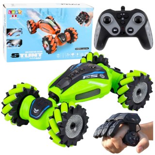 Auto Kaskaderskie Samochód Zdalnie Sterowane RC Gestami Światła Dźwięk Dym LEAN Toys