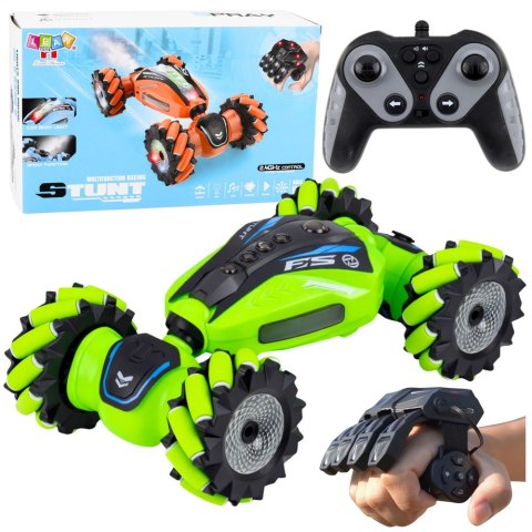 Auto Kaskaderskie Samochód Zdalnie Sterowane RC Gestami Światła Dźwięk Dym LEAN Toys