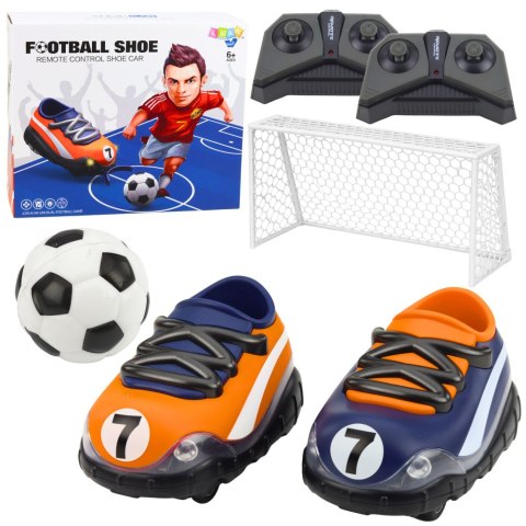 Buty Piłkarskie Pojazdy Zdalnie Sterowane RC Gra Piłka Nożna Bramka LEAN Toys