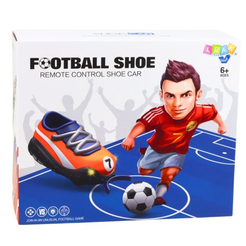 Buty Piłkarskie Pojazdy Zdalnie Sterowane RC Gra Piłka Nożna Bramka LEAN Toys