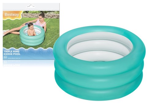 Dmuchany Basenik Brodzik Miętowy 70 cm x 30 cm Bestway 51033 Bestway