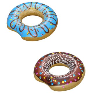 Koło Do Pływania Donut Pączek Brązowy 107 cm Bestway 36118 Bestway